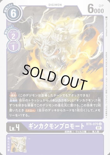 画像1: ギンカクモンプロモート【U】《紫》 (1)