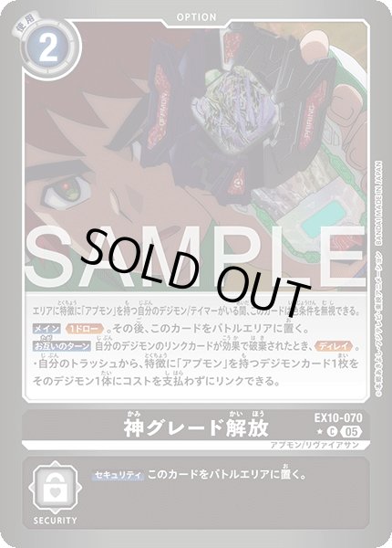 画像1: 神グレード解放【C★】《黒》/ホイル仕様 (1)