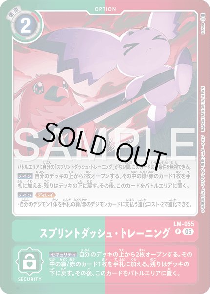 画像1: ［特価品］スプリントダッシュ・トレーニング【P】《緑赤》 (1)