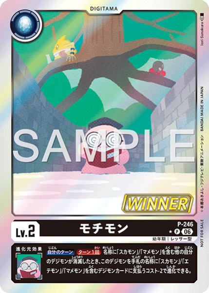 画像1: ［特価品］モチモン/WINNER【P】《黒》WINNER版P-246 (1)
