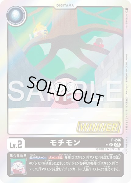 画像1: モチモン/WINNER【P】《黒》WINNER版P-246 (1)