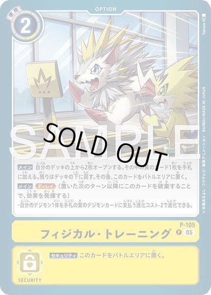 画像1: フィジカル・トレーニング【P】《黄》 (1)